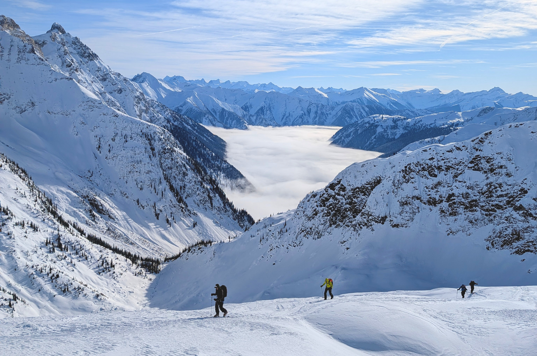 Ski de randonnée dans les Selkirk : Une aventure unique en pleine nature avec Florina Beglinger